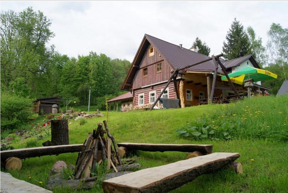 Maushaus Villa Rudník Buitenkant foto